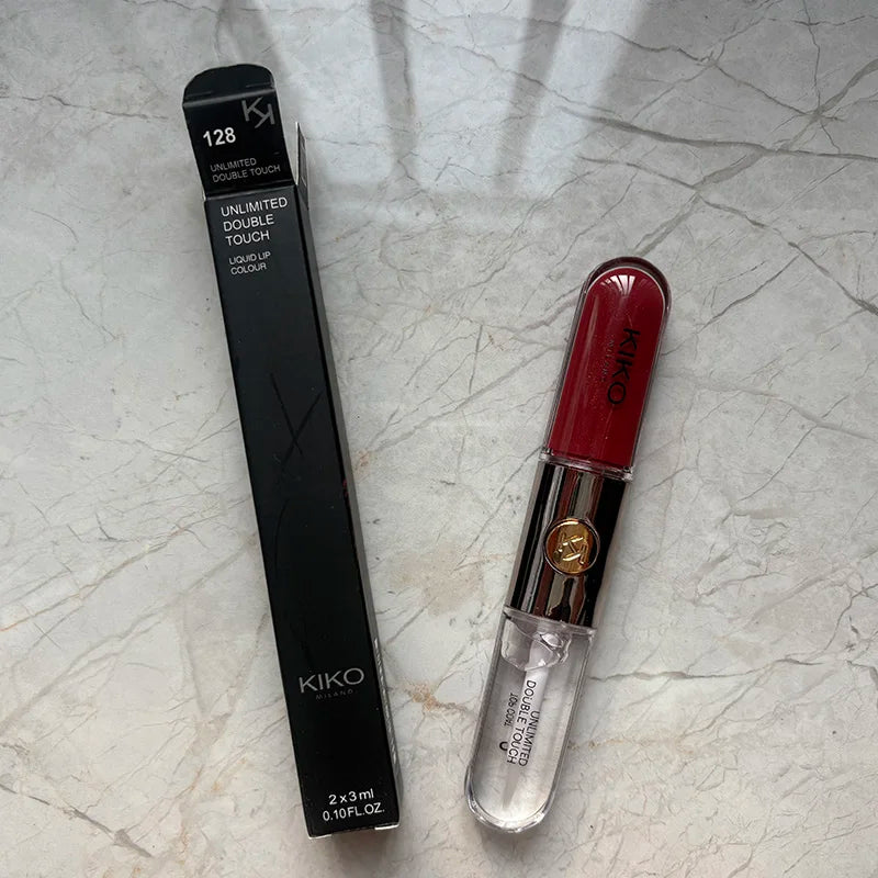 KIKO Milano Unlimited Double Touch - Long-Lasting Liquid Lipstick & Gloss