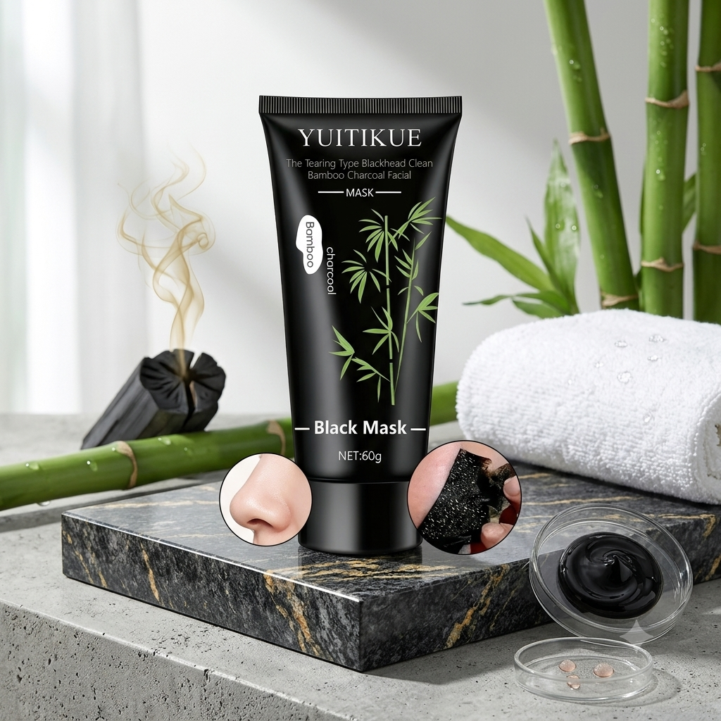 YUITIKUE Bamboo Charcoal Blackhead Peel-Off Face Mask (60g)