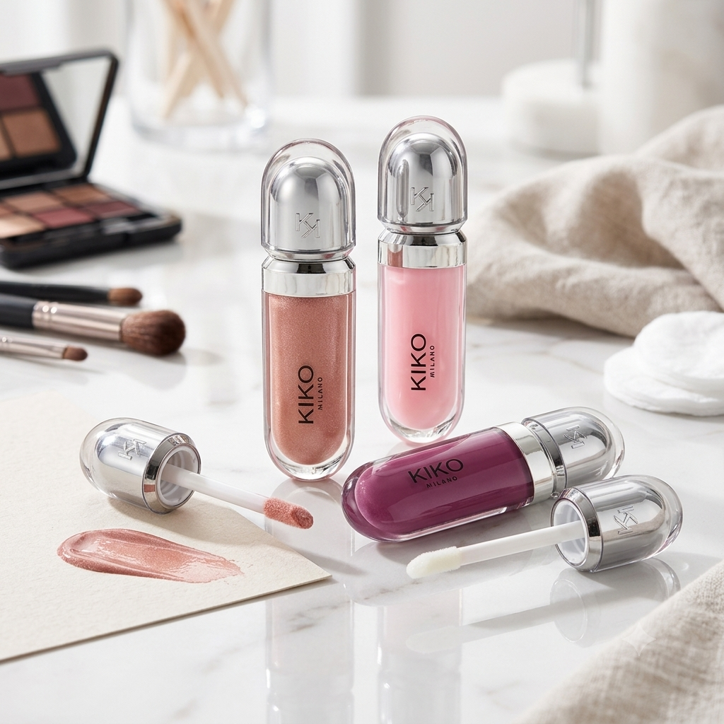 Kiko Milano 3D Hydra Lipgloss – Hydrating Plumping Lip Gloss with Ultra-Glossy Finish