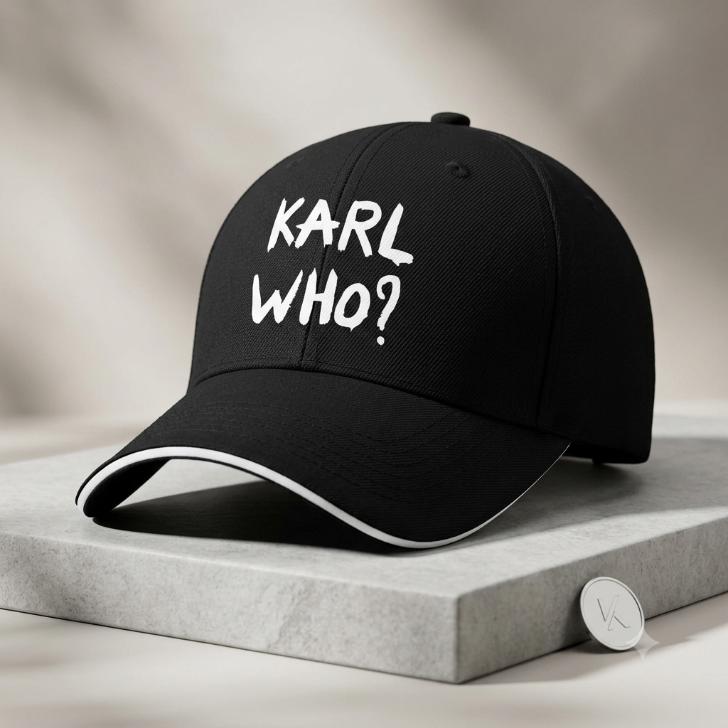 "Karl Who?" Classic Unstructured Adjustable Baseball Cap