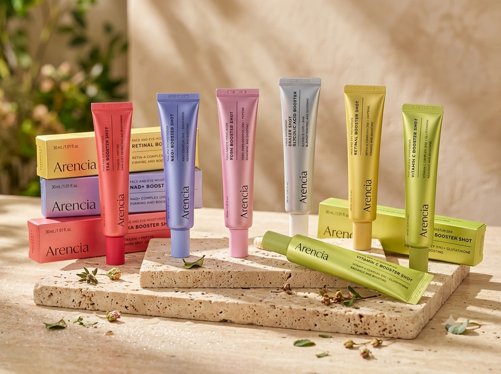 Arencia Booster Shot Face & Eye Cream Collection (30 ml)