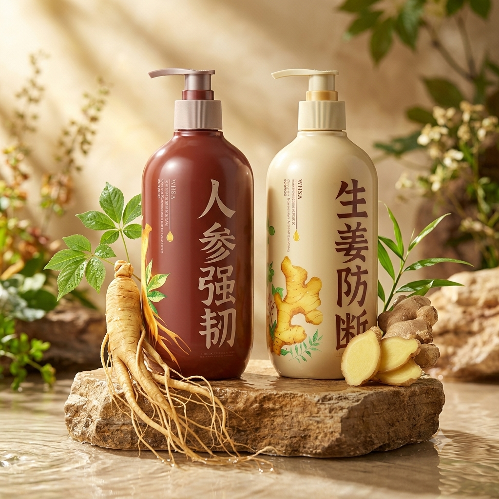 Longsheng Rice Water Hair Growth Shampoo – Strengthening & Anti-Hair Fall Cleanser (500ml)