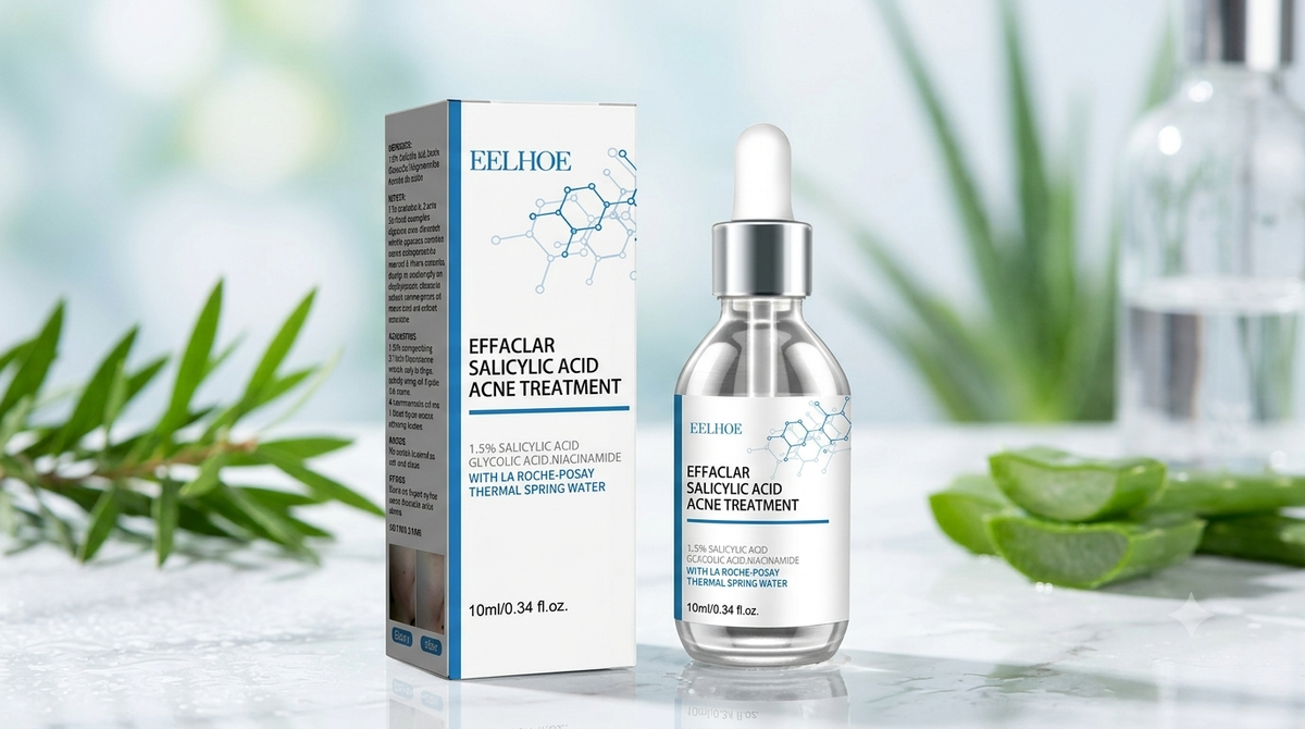 Salicylic Acid Clarifying Serum – Acne Clearing, Blemish & Pore Minimizing Essence with Niacinamide & Glycolic Acid