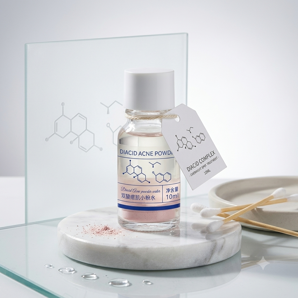 Diacid Acne Drying Lotion – Overnight Blemish Spot Treatment & Pore Clarifying Pink Powder (10ml)