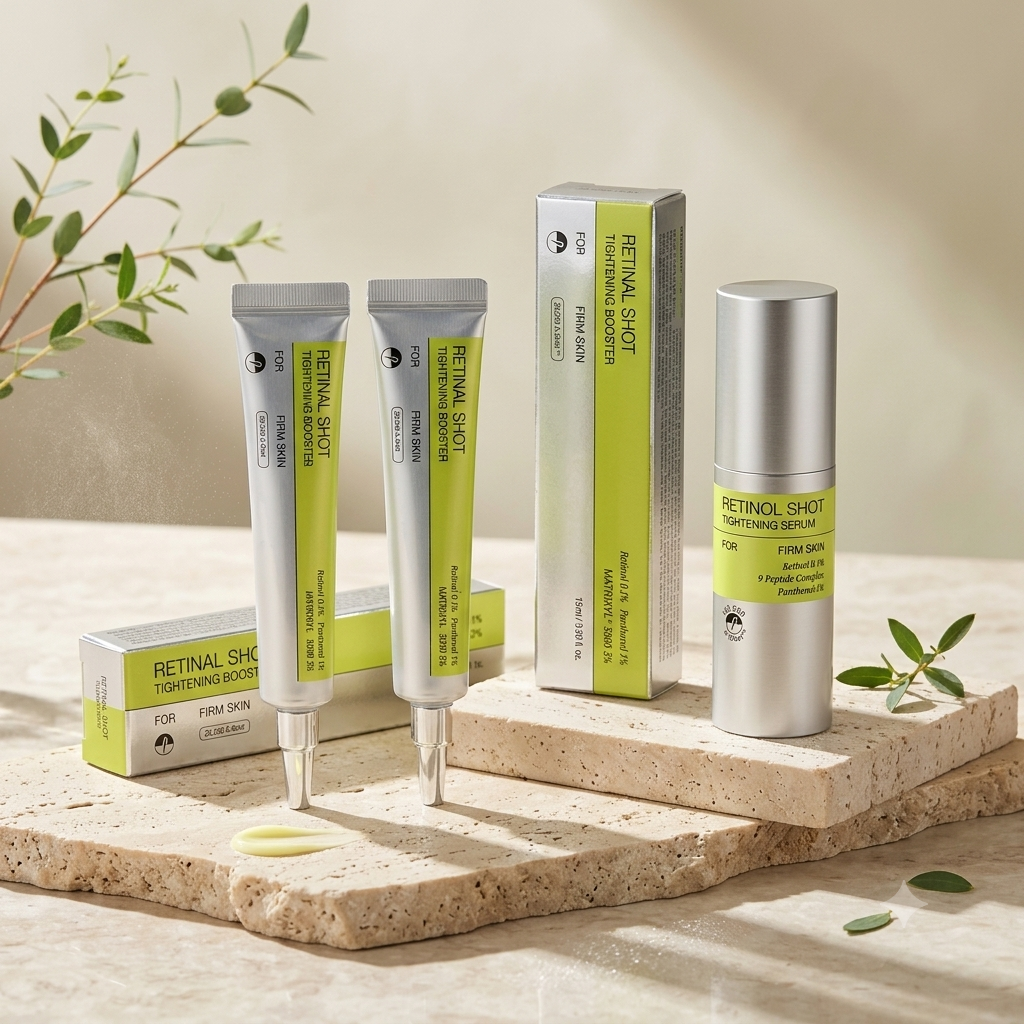 Retinol Shot Serum & Retinal Tightening Booster Duo