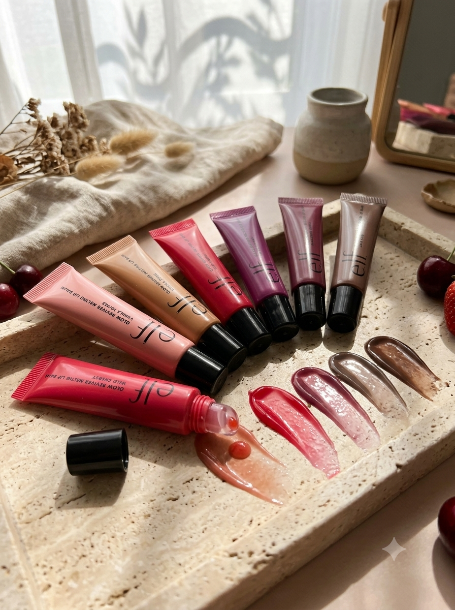 Glow Reviver Melting Lip Balm | Hydrating Tinted Lip Glaze with Nourishing Shine