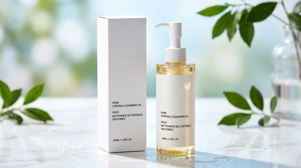 Pore Control Cleansing Oil – Gentle Makeup Remover & Blackhead Deep Cleansing Facial Oil (100ml)