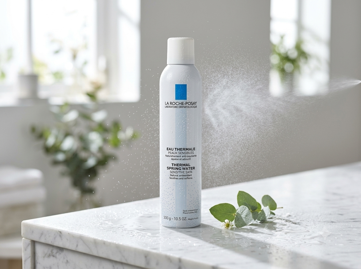 La Roche-Posay Thermal Spring Water Face Mist – Soothing & Softening Spray for Sensitive Skin (300g / 10.5 oz)