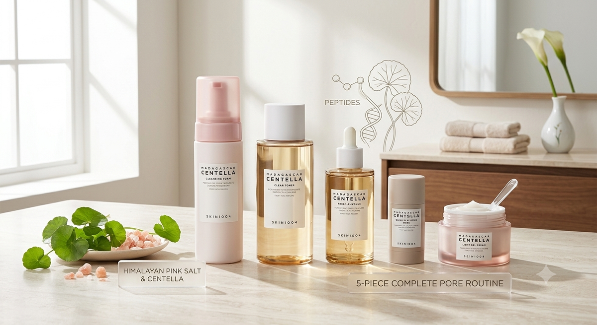 Poremizing 5-Piece Complete Skincare Set – Pore Tightening & Clarifying Routin